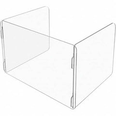USA Sealing - 48" x 48" Self-Supporting Partition & Panel System-Social Distancing Barrier - Exact Tool & Supply