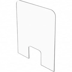 USA Sealing - 36" x 24" Mountable Partition & Panel System-Social Distancing Barrier - Exact Tool & Supply