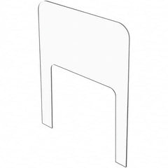 USA Sealing - 36" x 36" Mountable Partition & Panel System-Social Distancing Barrier - Exact Tool & Supply