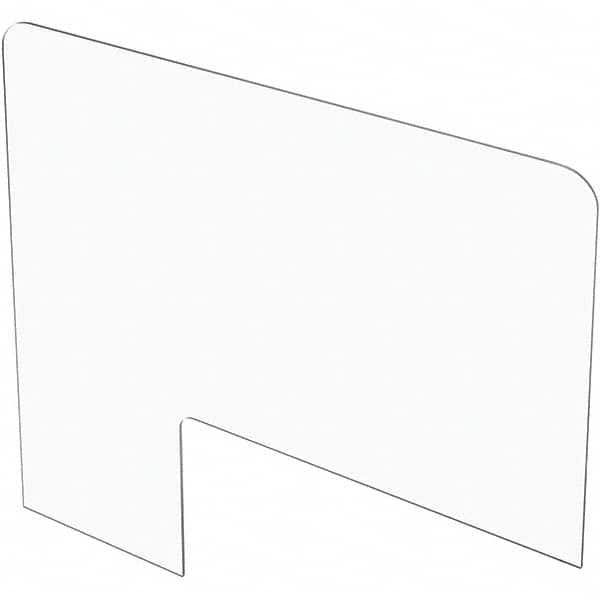 USA Sealing - 48" x 48" Mountable Partition & Panel System-Social Distancing Barrier - Exact Tool & Supply