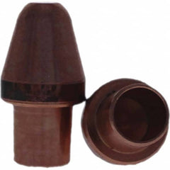Tuffaloy - Spot Welder Tips For Use With: 7RW Cap Taper Electrode Holder Type: Male Cap A Nose (Pointed) - Exact Tool & Supply