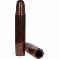 Tuffaloy - Spot Welder Tips For Use With: 5RW Electrode Holder Type: Straight Tip A Nose (Pointed) - Exact Tool & Supply