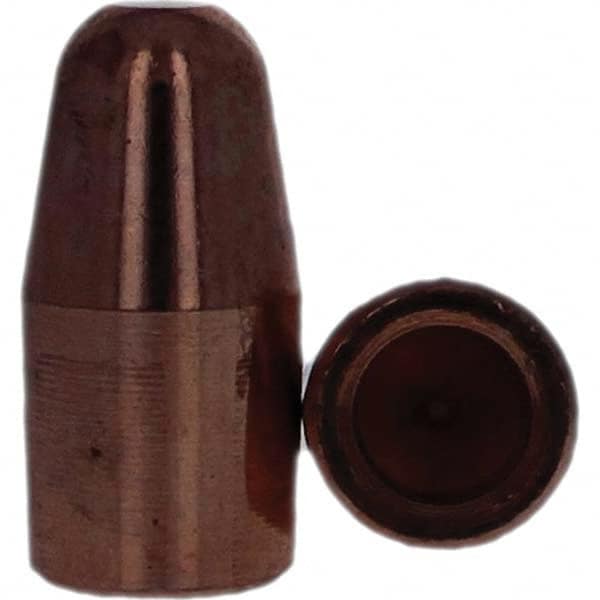 Tuffaloy - Spot Welder Tips For Use With: 5RW Electrode Holder Type: Straight Tip A Nose (Pointed) - Exact Tool & Supply