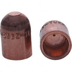 Tuffaloy - Spot Welder Tips For Use With: 5RW Cap Taper Electrode Holder Type: Female Cap B Nose (Dome) - Exact Tool & Supply