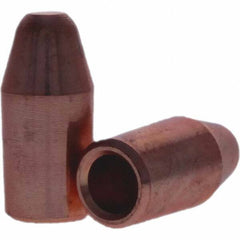 Tuffaloy - Spot Welder Tips For Use With: 4RW Electrode Holder Type: Straight Tip A Nose (Pointed) - Exact Tool & Supply