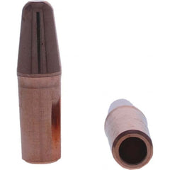 Tuffaloy - Spot Welder Tips For Use With: 4RW Electrode Holder Type: Straight Tip A Nose (Pointed) - Exact Tool & Supply
