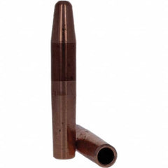 Tuffaloy - Spot Welder Tips For Use With: 4RW Electrode Holder Type: Straight Tip A Nose (Pointed) - Exact Tool & Supply