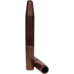 Tuffaloy - Spot Welder Tips For Use With: 4RW Electrode Holder Type: Straight Tip A Nose (Pointed) - Exact Tool & Supply