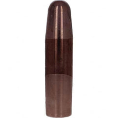 Spot Welder Tips; Tip Type: Straight Tip A Nose (Pointed); Material: RWMA Class 1 - C15000; Type: Straight Tip A Nose (Pointed)