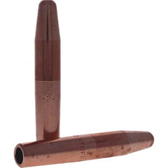 Tuffaloy - Spot Welder Tips For Use With: 4RW Electrode Holder Type: Straight Tip A Nose (Pointed) - Exact Tool & Supply