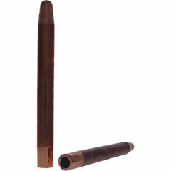 Tuffaloy - Spot Welder Tips For Use With: 5RW Electrode Holder Type: Straight Tip A Nose (Pointed) - Exact Tool & Supply