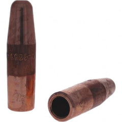 Tuffaloy - Spot Welder Tips For Use With: 6RW Electrode Holder Type: Straight Tip A Nose (Pointed) - Exact Tool & Supply