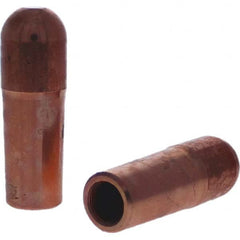 Tuffaloy - Spot Welder Tips For Use With: 4RW Electrode Holder Type: Straight Tip B Nose (Dome) - Exact Tool & Supply