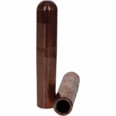 Tuffaloy - Spot Welder Tips For Use With: 4RW Electrode Holder Type: Straight Tip B Nose (Dome) - Exact Tool & Supply