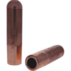 Tuffaloy - Spot Welder Tips For Use With: 5RW Electrode Holder Type: Straight Tip B Nose (Dome) - Exact Tool & Supply