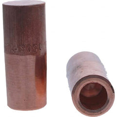 Tuffaloy - Spot Welder Tips For Use With: 5RW Electrode Holder Type: Straight Tip C Nose (Flat) - Exact Tool & Supply
