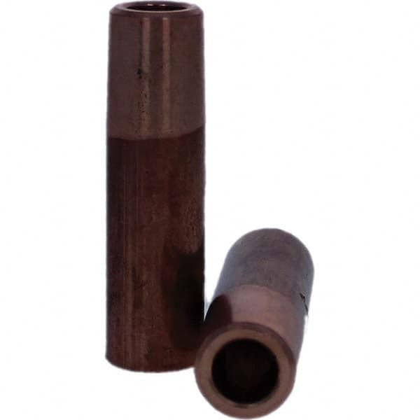 Tuffaloy - Spot Welder Tips For Use With: 5RW Electrode Holder Type: Straight Tip C Nose (Flat) - Exact Tool & Supply