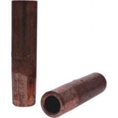 Tuffaloy - Spot Welder Tips For Use With: 5RW Electrode Holder Type: Straight Tip C Nose (Flat) - Exact Tool & Supply