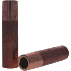 Tuffaloy - Spot Welder Tips For Use With: 5RW Electrode Holder Type: Straight Tip C Nose (Flat) - Exact Tool & Supply