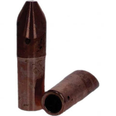 Tuffaloy - Spot Welder Tips For Use With: 4RW Electrode Holder Type: Straight Tip D Nose (Offset) - Exact Tool & Supply