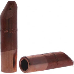 Tuffaloy - Spot Welder Tips For Use With: 7RW Electrode Holder Type: Straight Tip D Nose (Offset) - Exact Tool & Supply