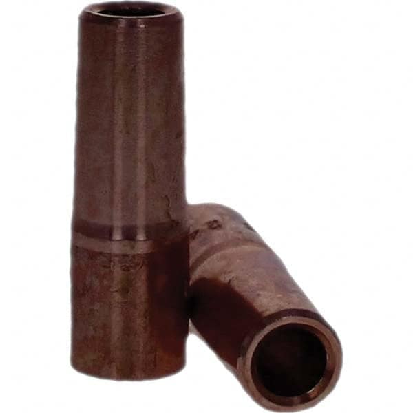 Tuffaloy - Spot Welder Tips For Use With: 4RW Electrode Holder Type: Straight Tip F Nose (Radius) - Exact Tool & Supply