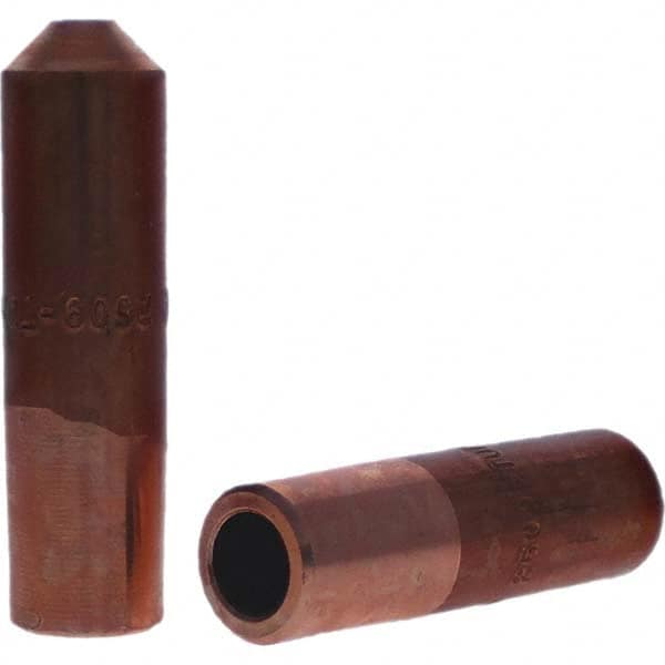 Tuffaloy - Spot Welder Tips For Use With: 7RW Electrode Holder Type: Straight Tip E Nose (Truncated) - Exact Tool & Supply