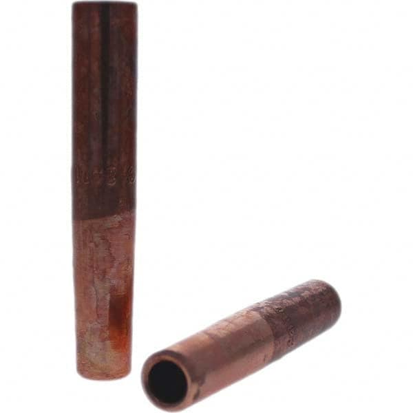Tuffaloy - Spot Welder Tips For Use With: 4RW Electrode Holder Type: Straight Tip F Nose (Radius) - Exact Tool & Supply