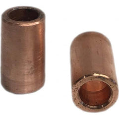 Tuffaloy - Spot Welder Tips For Use With: 5RW Electrode Holder Type: Straight Shank for 5RW Male Cap - Exact Tool & Supply
