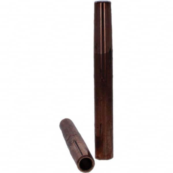 Tuffaloy - Spot Welder Tips For Use With: 4RW Electrode Holder Type: Straight Shank for 4RW Male Cap - Exact Tool & Supply