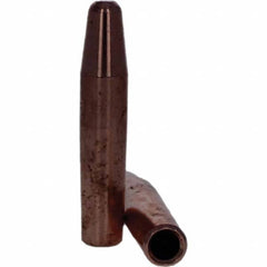 Tuffaloy - Spot Welder Tips For Use With: 4RW Electrode Holder Type: Straight Tip A Nose (Pointed) - Exact Tool & Supply