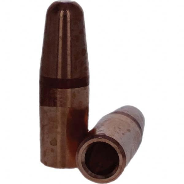 Tuffaloy - Spot Welder Tips For Use With: 5RW Electrode Holder Type: Straight Tip A Nose (Pointed) - Exact Tool & Supply