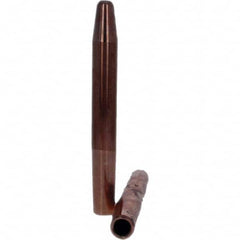 Tuffaloy - Spot Welder Tips For Use With: 4RW Electrode Holder Type: Straight Tip A Nose (Pointed) - Exact Tool & Supply