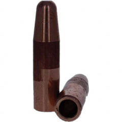 Tuffaloy - Spot Welder Tips For Use With: 5RW Electrode Holder Type: Straight Tip A Nose (Pointed) - Exact Tool & Supply