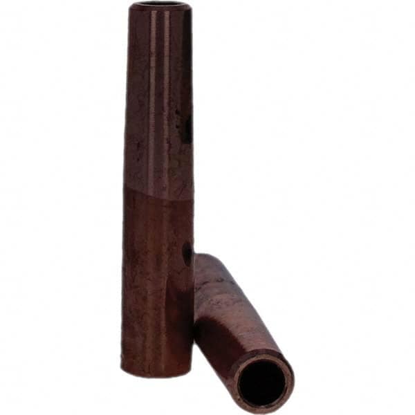 Tuffaloy - Spot Welder Tips For Use With: 4RW Electrode Holder Type: Straight Tip C Nose (Flat) - Exact Tool & Supply