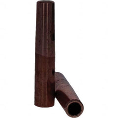 Tuffaloy - Spot Welder Tips For Use With: 4RW Electrode Holder Type: Straight Tip C Nose (Flat) - Exact Tool & Supply