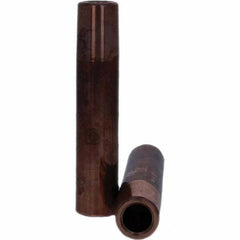 Tuffaloy - Spot Welder Tips For Use With: 5RW Electrode Holder Type: Straight Tip C Nose (Flat) - Exact Tool & Supply