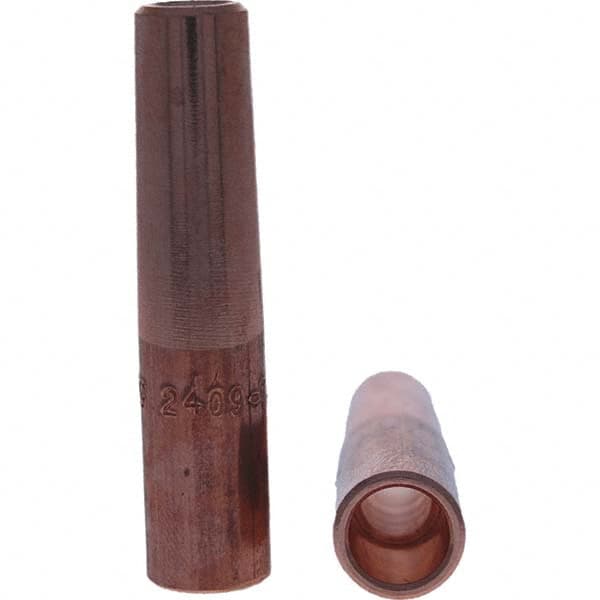 Tuffaloy - Spot Welder Tips For Use With: 4RW Electrode Holder Type: Straight Shank for 4RW Male Cap - Exact Tool & Supply
