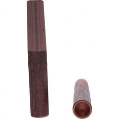 Tuffaloy - Spot Welder Tips For Use With: 4RW Electrode Holder Type: Straight Shank for 4RW Male Cap - Exact Tool & Supply