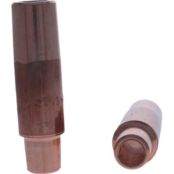 Tuffaloy - Spot Welder Tips For Use With: 5RW Electrode Holder Type: Straight Shank for 5RW Female Cap - Exact Tool & Supply