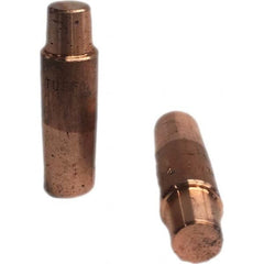 Tuffaloy - Spot Welder Tips For Use With: 5RW Electrode Holder Type: Straight Shank for 5RW Female Cap - Exact Tool & Supply