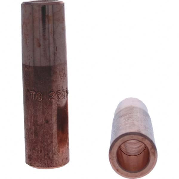 Tuffaloy - Spot Welder Tips For Use With: 5RW Electrode Holder Type: Straight Shank for 5RW Male Cap - Exact Tool & Supply