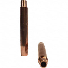 Tuffaloy - Spot Welder Tips For Use With: 4RW Electrode Holder Type: Straight Shank for 4RW Female Cap - Exact Tool & Supply