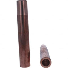 Tuffaloy - Spot Welder Tips For Use With: 5RW Electrode Holder Type: Straight Shank for 5RW Male Cap - Exact Tool & Supply