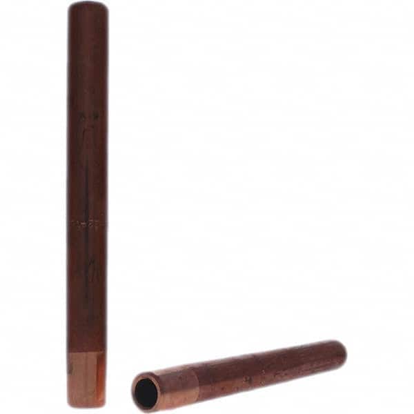 Tuffaloy - Spot Welder Tips For Use With: 5RW Electrode Holder Type: Straight Shank for 5RW Male Cap - Exact Tool & Supply
