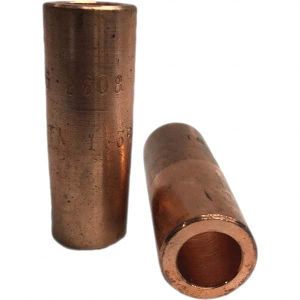 Tuffaloy - Spot Welder Tips For Use With: 6RW Electrode Holder Type: Straight Shank for 6RW Male Cap - Exact Tool & Supply