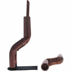 Tuffaloy - Spot Welder Tips For Use With: 4RW Electrode Holder Type: Bent Shank for 4RW Male Cap - Exact Tool & Supply
