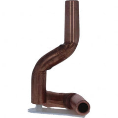 Tuffaloy - Spot Welder Tips For Use With: 4RW Electrode Holder Type: Bent Shank for 4RW Male Cap - Exact Tool & Supply