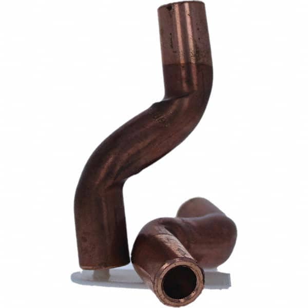Tuffaloy - Spot Welder Tips For Use With: 5RW Electrode Holder Type: Bent Shank for 5RW Male Cap - Exact Tool & Supply