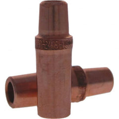 Tuffaloy - Spot Welder Tips For Use With: 4RW Electrode Holder Type: Straight Shank for 4RW Female Cap - Exact Tool & Supply